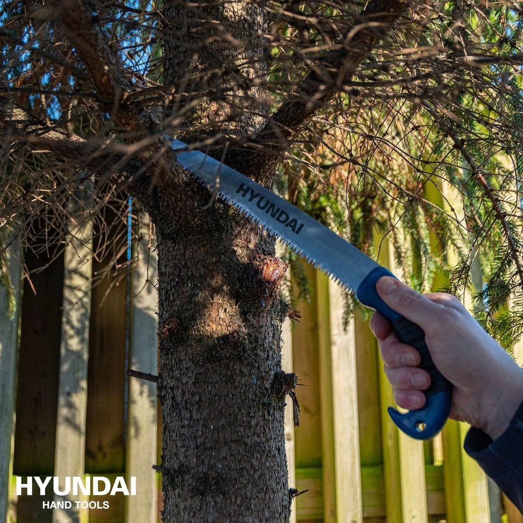Hyundai Snoeizaag met stevig handvat - 30 cm - SK5 staal