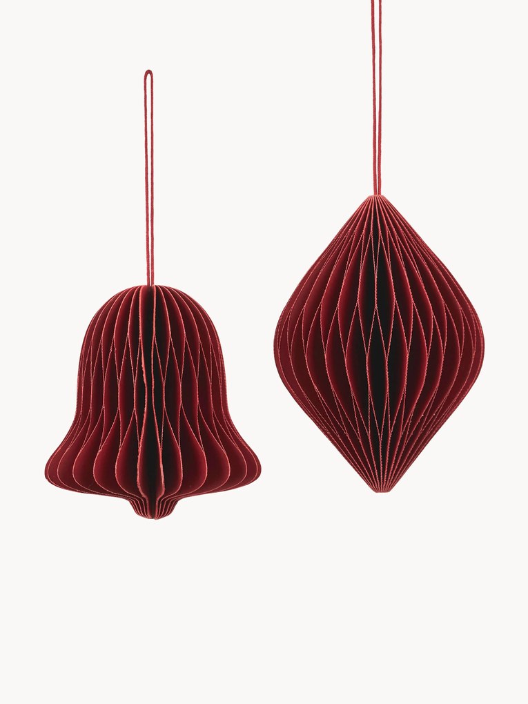 Kerstboomhangers Christmas Mix, 2-delig