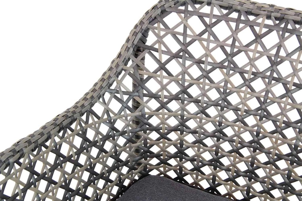 Tuinset 4 personen 180 cm Wicker Taupe Lifestyle Garden Furniture Dolphin/Veneto