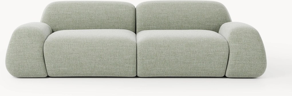 Modulaire bank Wolke (3-zits) van bouclé