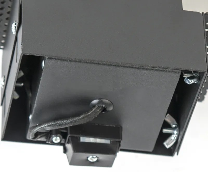 Set van 12 inbouwspots zwart GU10 kantelbaar trimless - Oneon