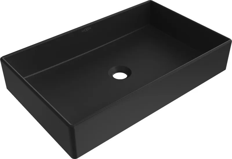 Mexen Goya opbouw wasbak 60 x 37 cm, zwart mat - 22186085