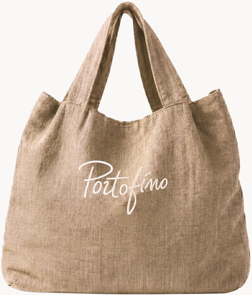 Linnen strandtas Palma Portofino