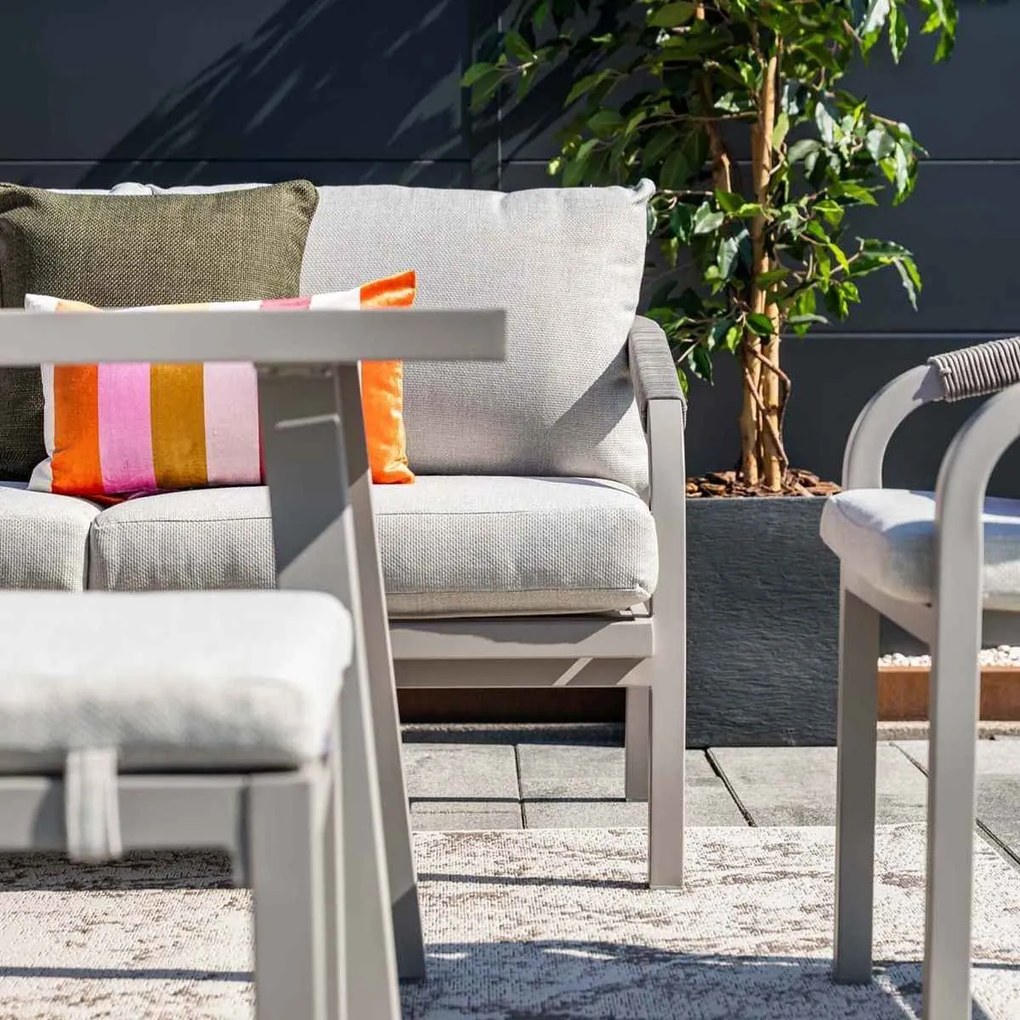 Garden Impressions Tarera lounge dining set 7-delig R - taupe