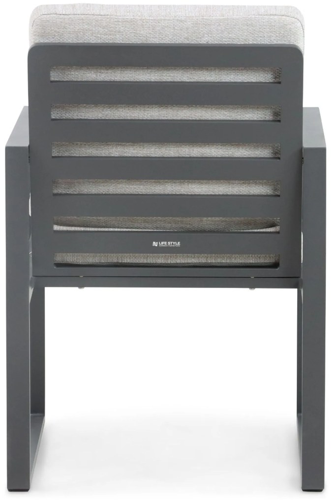 Tuinstoel Aluminium Grijs-antraciet Lifestyle Garden Furniture Nuno