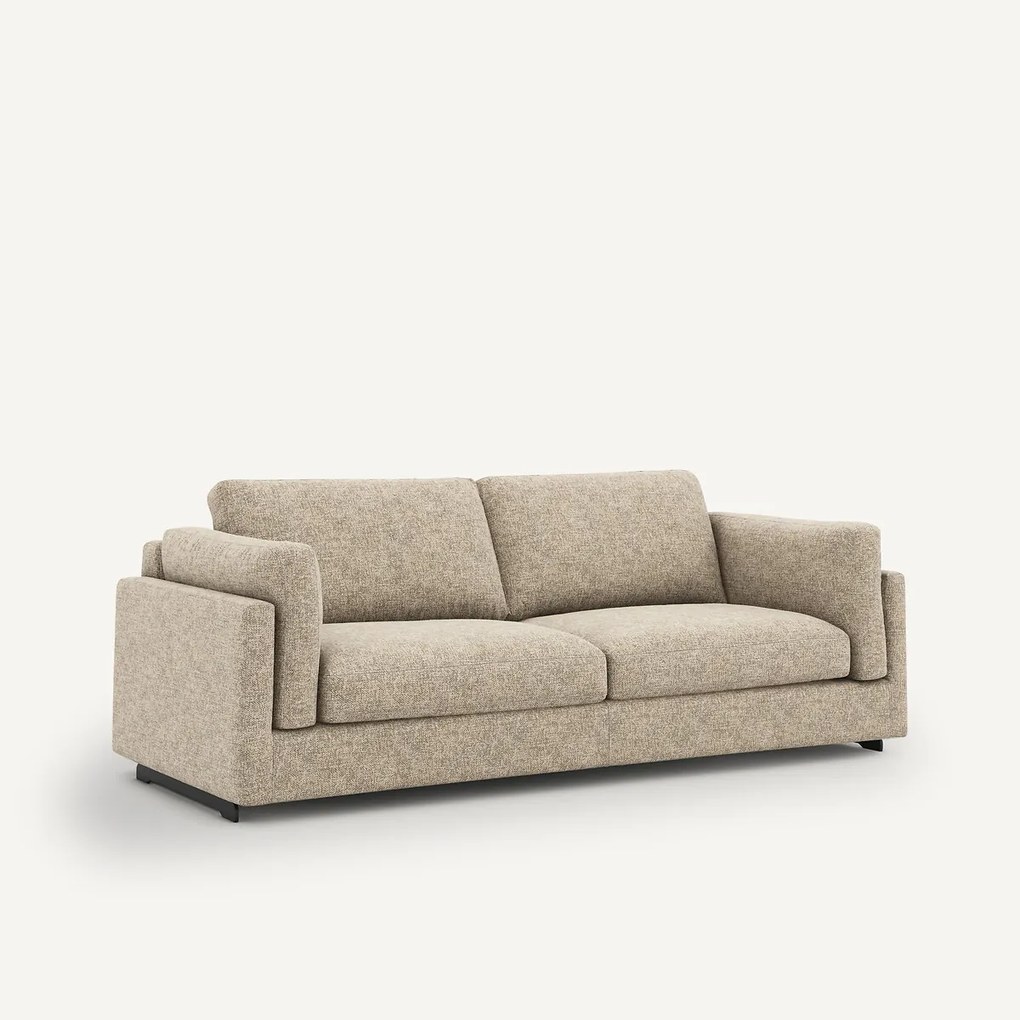 Slaapbank, 3-zits, van katoenmix, César