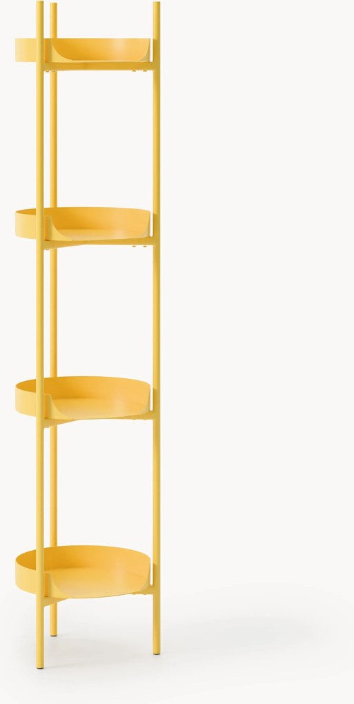 Slanke metalen wandrek Taru