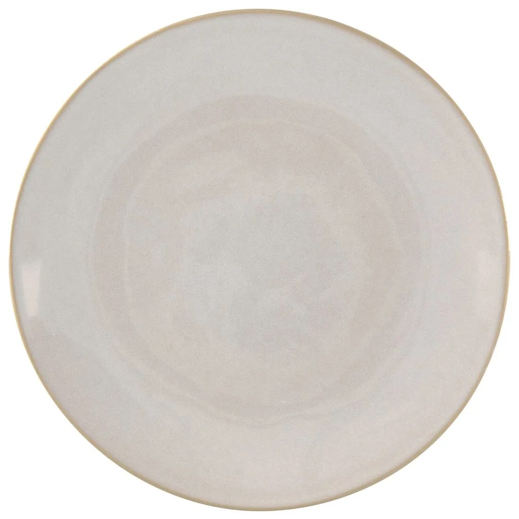 HEMA Dinerbord Porto Reactief Glazuur Wit 26cm (wit)