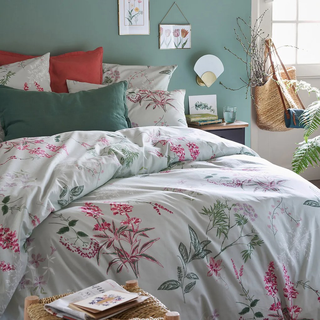 Dekbedovertrek in perkalkatoen, Isoline