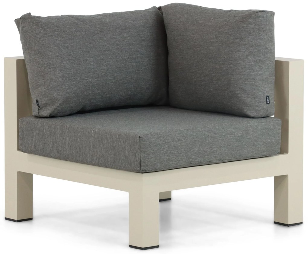 Hoek loungeset 5 personen Aluminium Taupe  Lifestyle Garden Furniture Luca