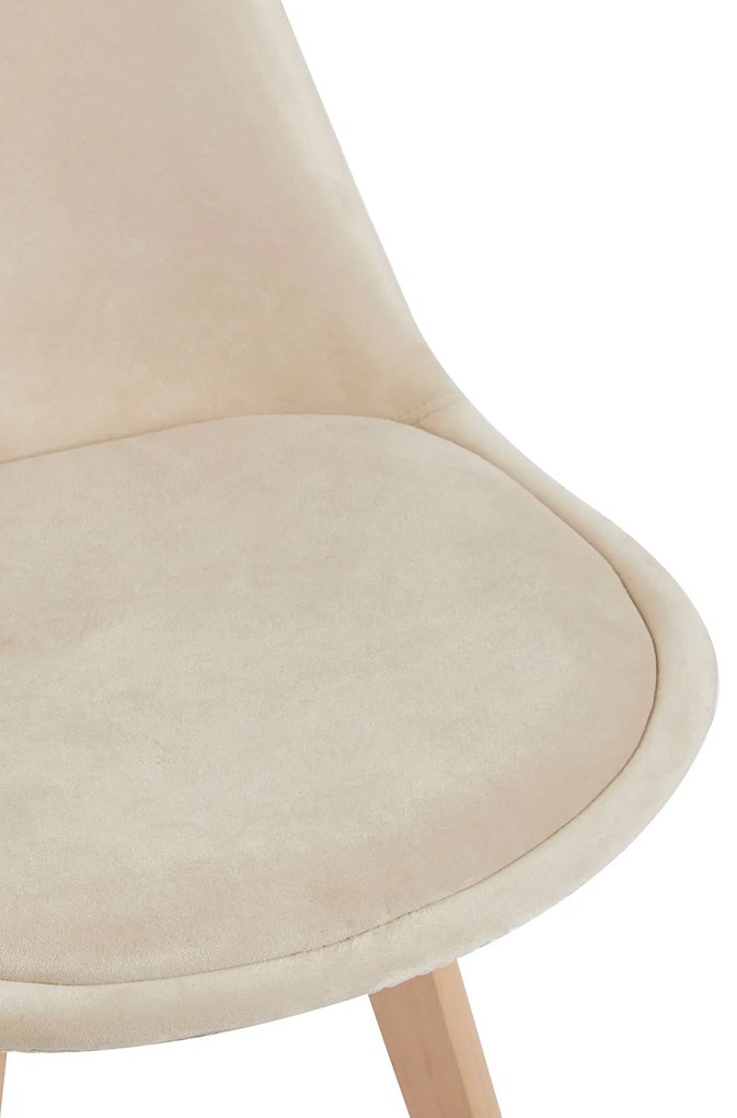 Set van 4 Synk Fluwelen Stoelen