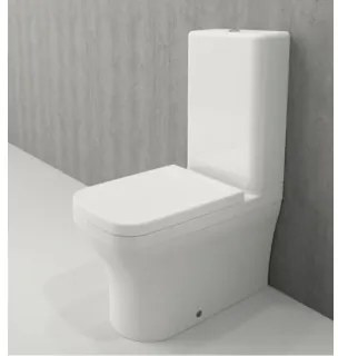 Bocchi Scala duoblok toilet wit glans