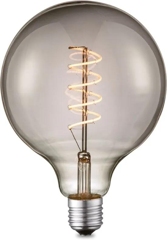 LED Lamp Spiral Globe - 4W - Smoke Glas
