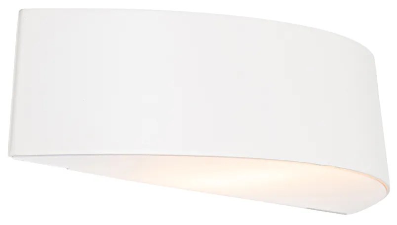 Moderne buiten wandlamp wit IP44 - Caz