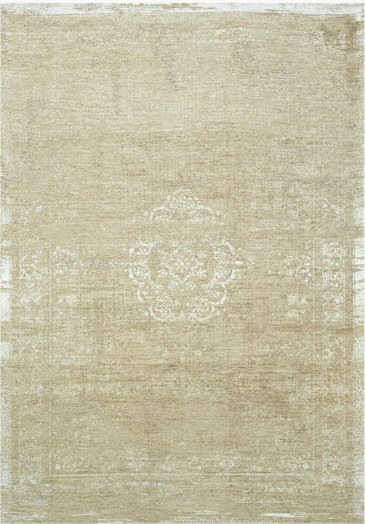 Wasbaar jacquard in- & outdoor vloerkleed Medaillon