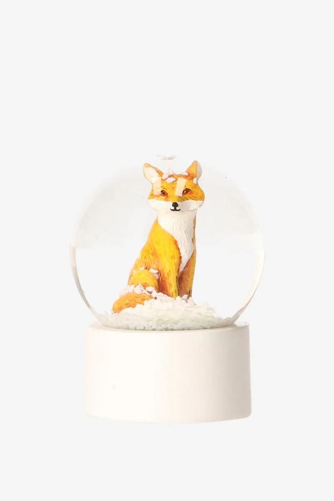 Sneeuwbol met vos XS
