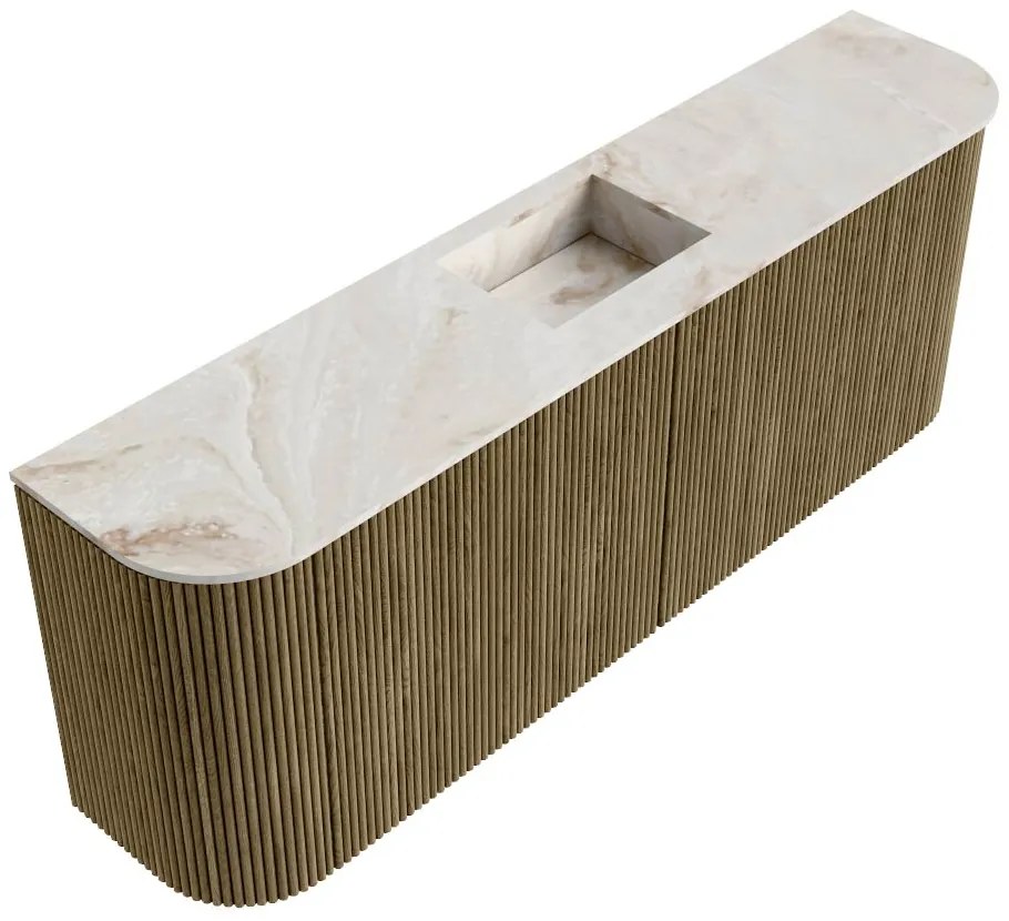 Mondiaz Joya DLux 115cm toiletmeubel ronding links/rechts dusk met wastafel faye midden 1 kraangat frappe
