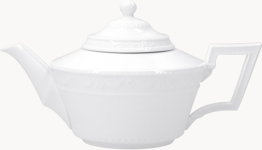 Handgemaakte porseleinen theepot Kurland, 1.1 l