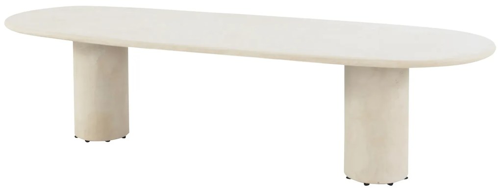 4 Seasons Outdoor Savanne tuinset terre met Hampton tafel 300 cm Tuinset bruin weerbestendig