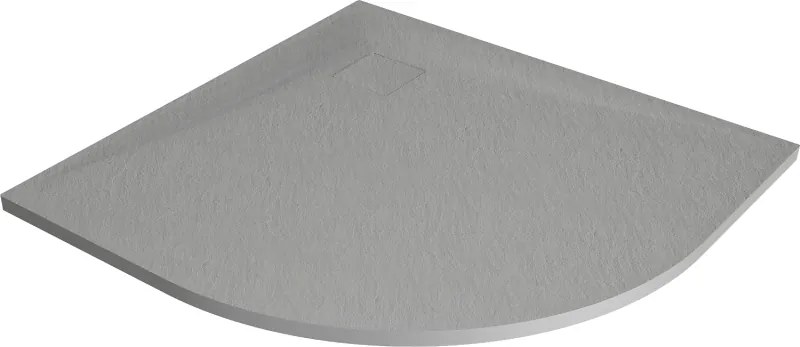 Mexen Bert halfcirkel douchebak SMC 80 x 80 cm, grijs - 4KR618080