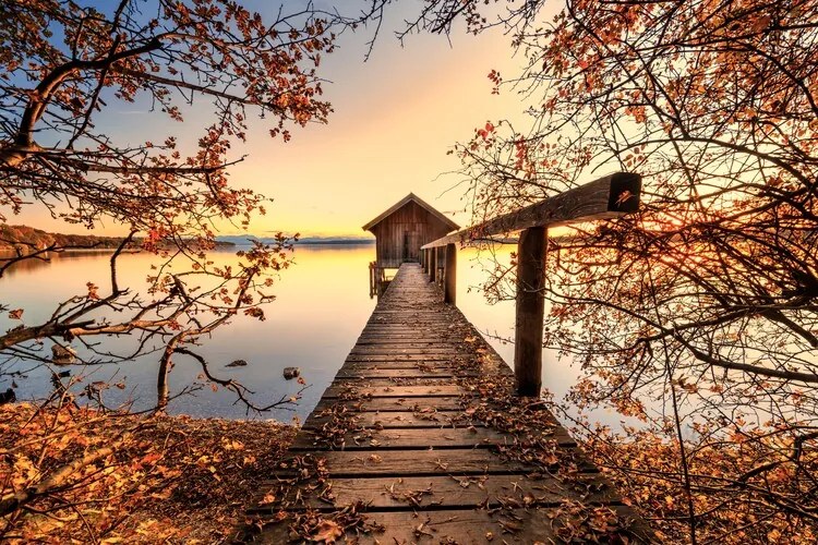 Foto Autumn at the lake, Ulrike Eisenmann