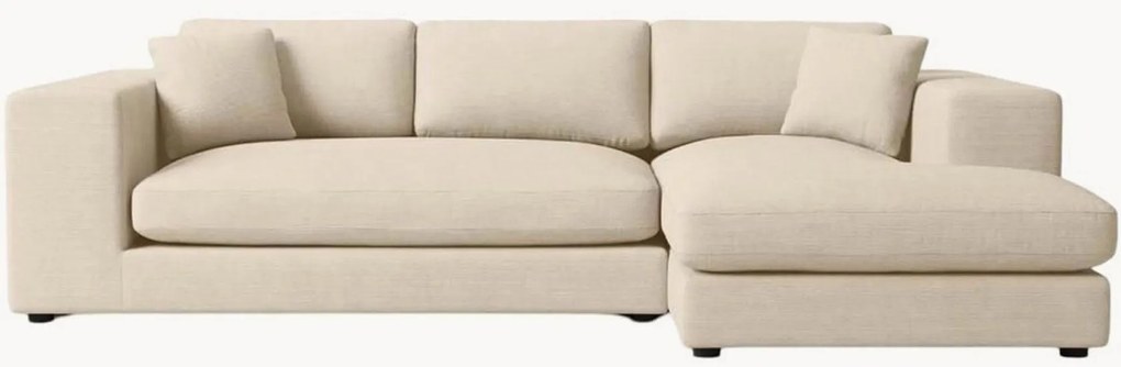 Corduroy hoekbank Tendance, (5-zits), hoekdeel links