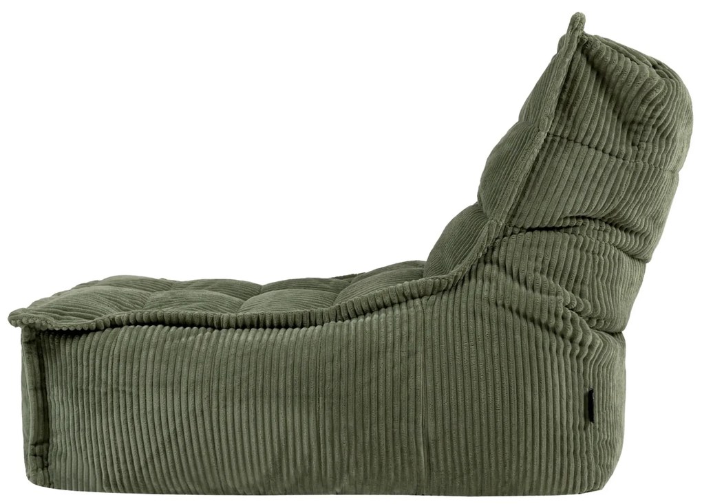 Dolce Zitzak Stoel Cord Lounger - Groen