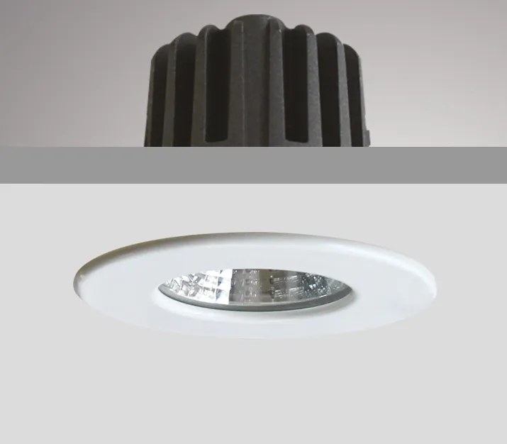 Prolumia 42172111 Prolumia LED Downlight (accentverli 42172111 LED downlight, 60mm, 7W, zwart, 25 gr, 4100K, vast, sparing 50mm, IP65
