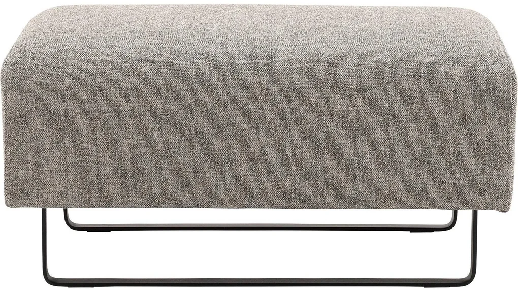 Goossens Hocker Montreal, 94 x 61 cm, 47 cm hoog