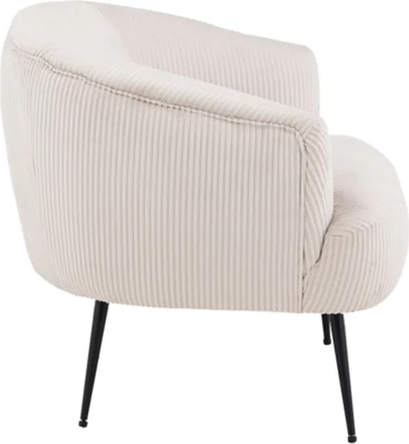 Moderne Ronde Fauteuils Beige