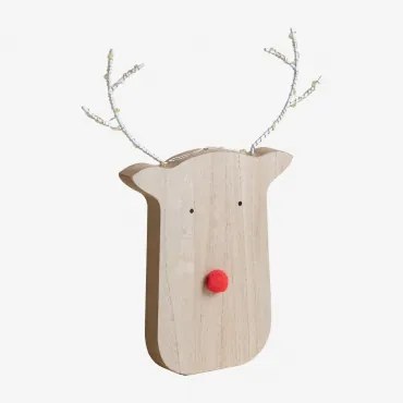 Decoratief Figuur Met Led-verlichting Clerbi Natuurlijk - Sklum