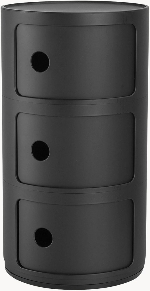 Design container Componibili, 3 modules, H 59 cm