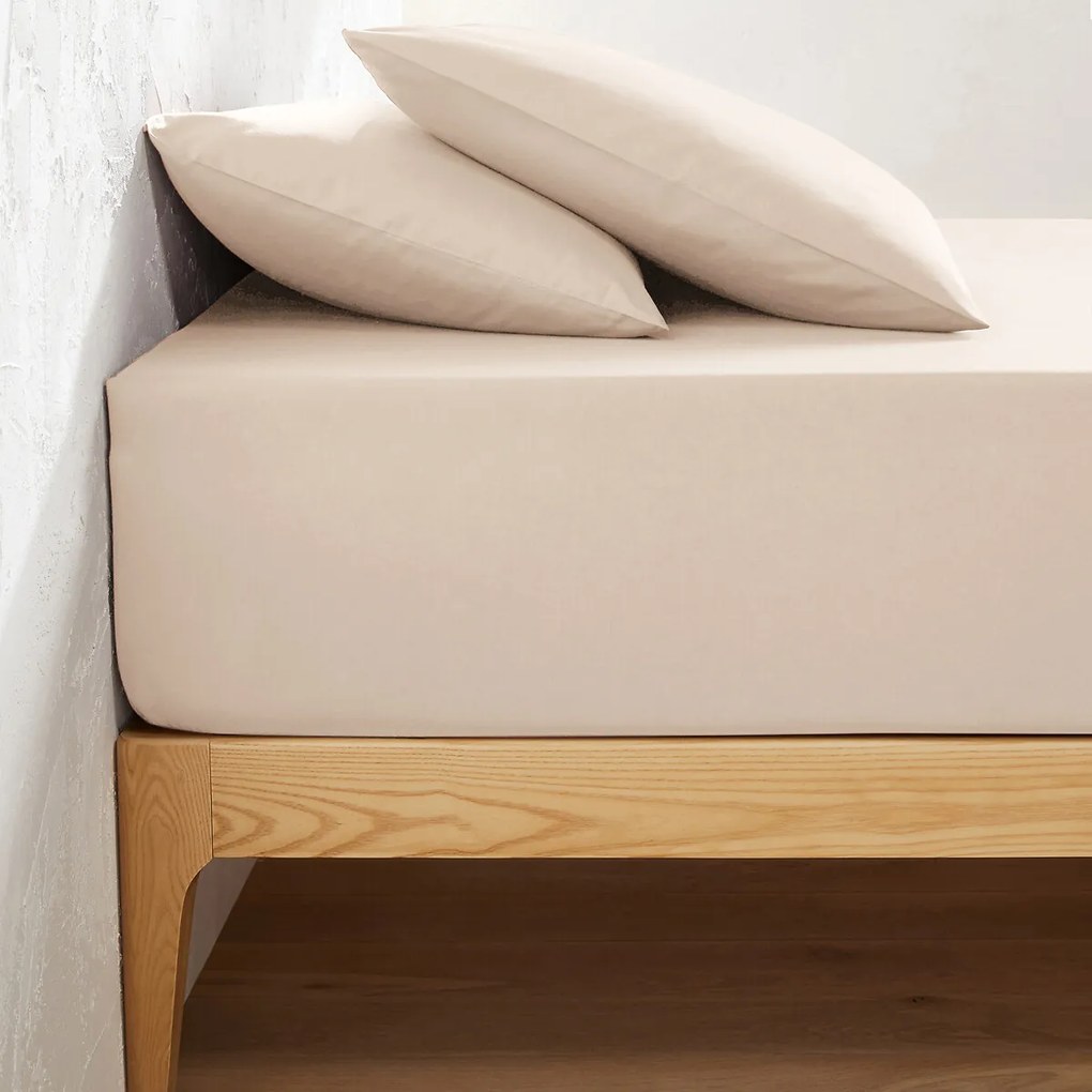 Effen hoeslaken in katoen, omslag 32 cm, Scenario