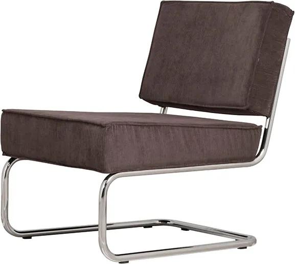 Stoel Lounge Chair Ridge Rib grijs