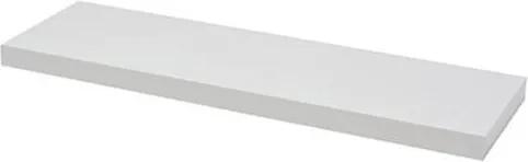 Wandplank XL4 hoogglans wit PVC 80cm