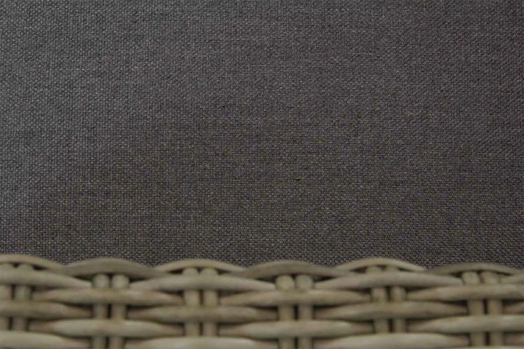Loungeset  Wicker Taupe 2 personen Garden Collections Toronto