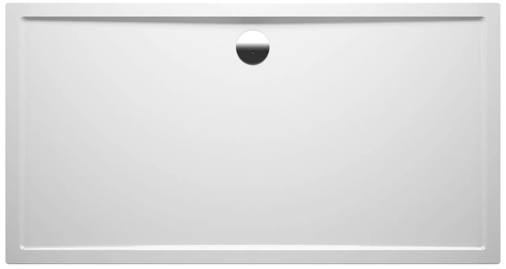 Riho Davos rechthoekige douchebak 130x80cm wit glans
