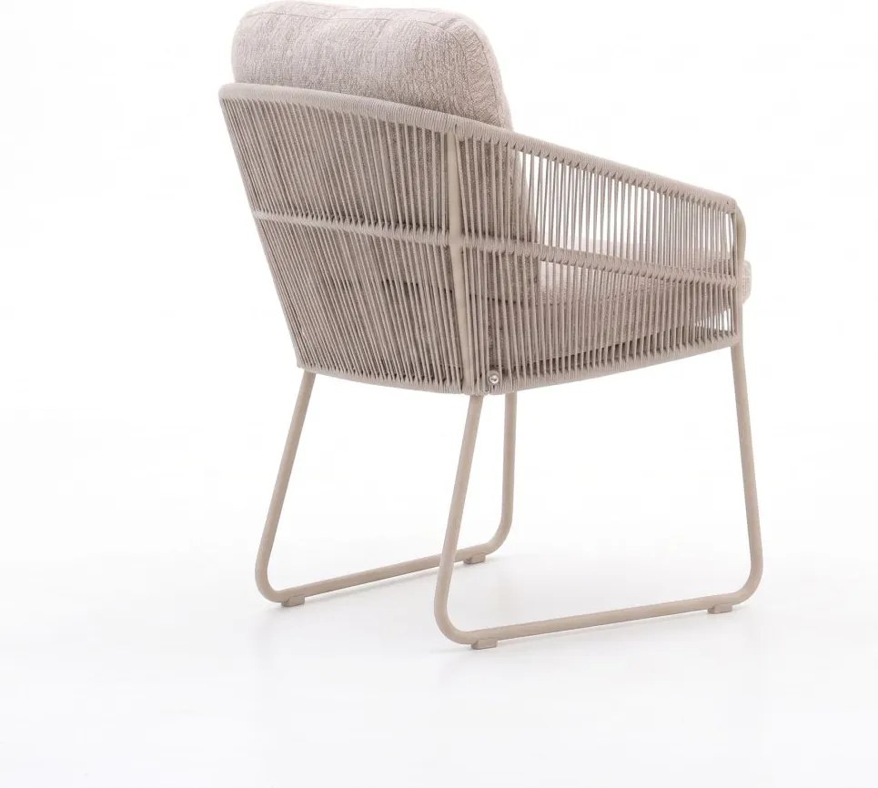 Dining tuinstoel | SUNS Noli | Rope (touw) | Taupe | Kees Smit Tuinmeubelen