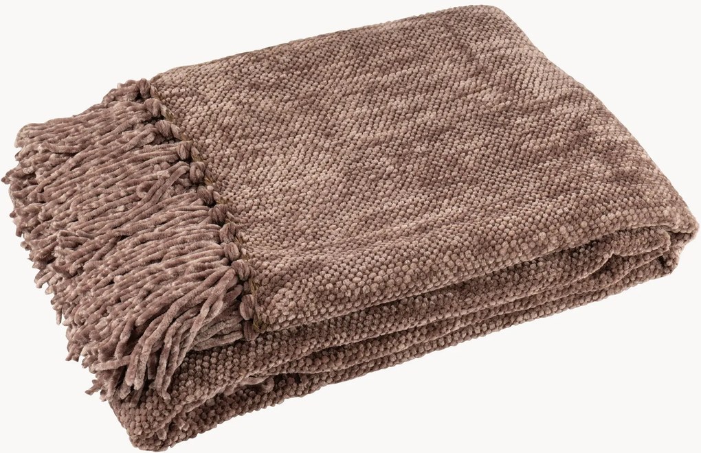 Plaid Felax met franjes