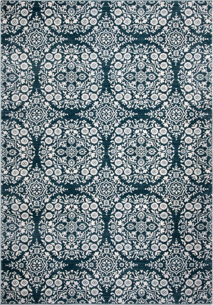 Safavieh | Vintage vloerkleed Eline Traditioneel 120 x 180 cm marineblauw, ivoor vloerkleden polypropyleen vloerkleden & woontextiel vloerkleden