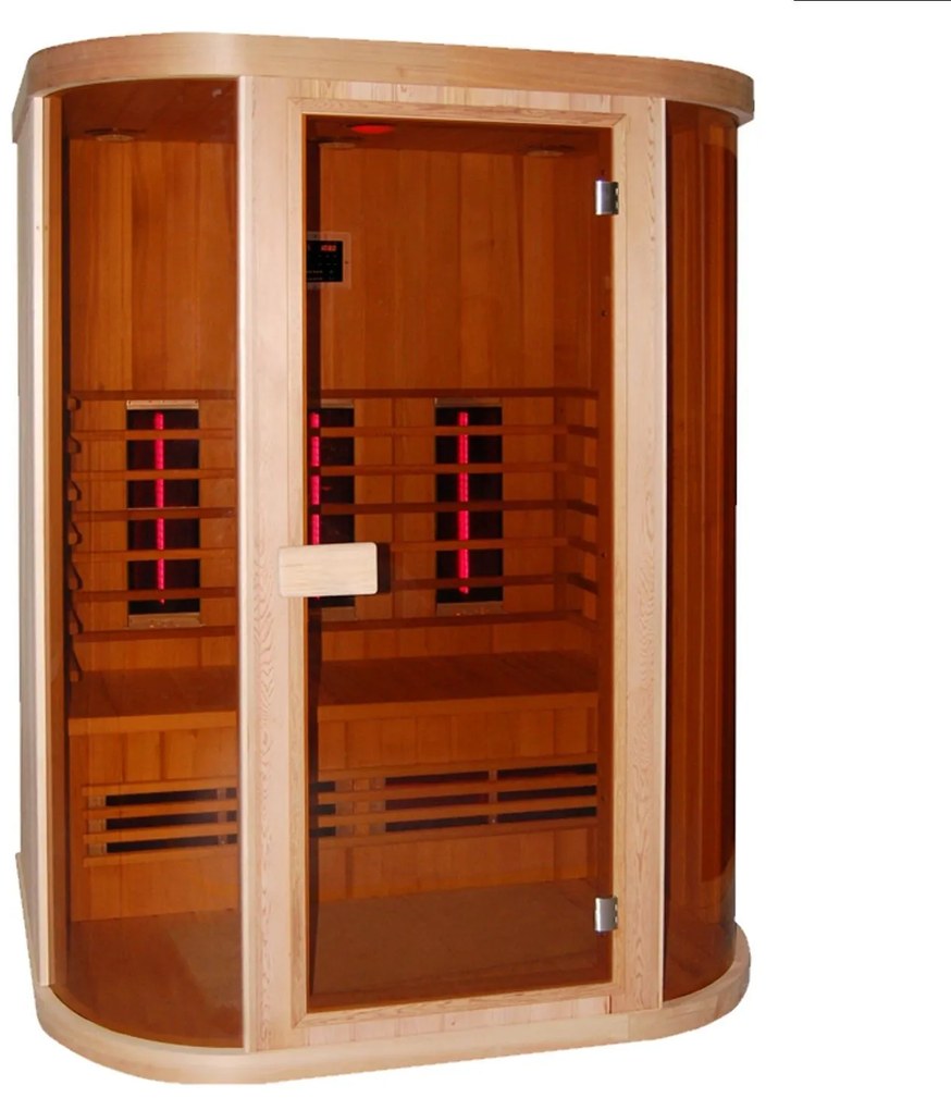 Infrarood Sauna Safir 152x112 cm 2400W 3 Persoons