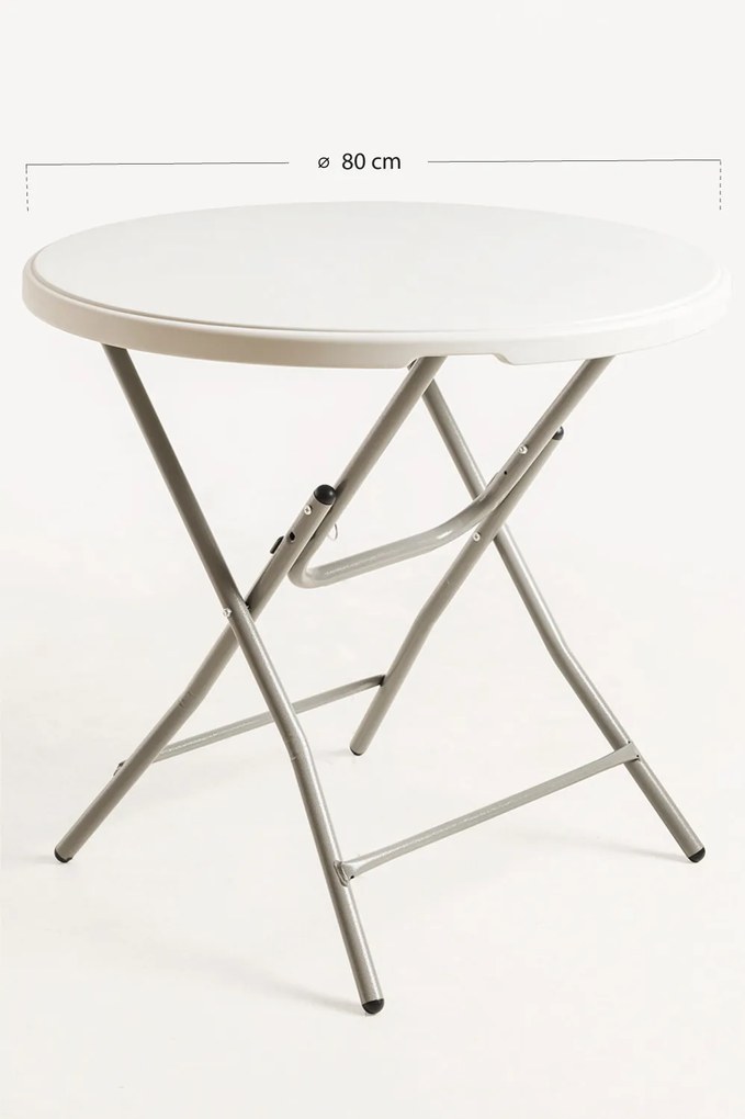 Ronde tafel Resin 80 cm