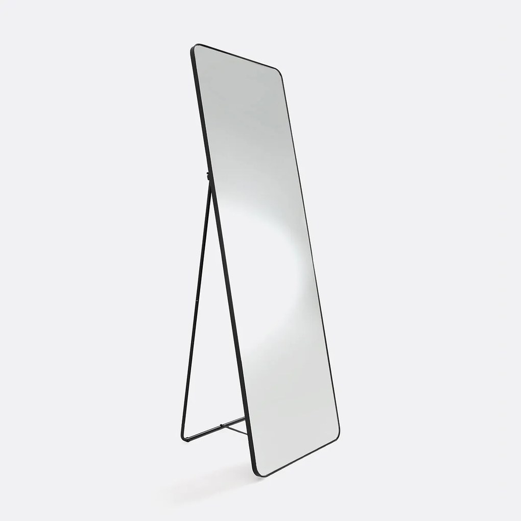 Staande spiegel, ijzer, breedte 50 x hoogte 150 cm, IODUS