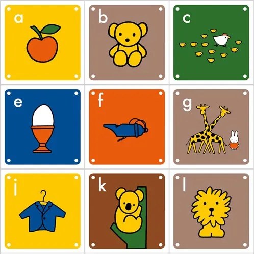 Miffy ABC Mini - English - 30 kaartjes