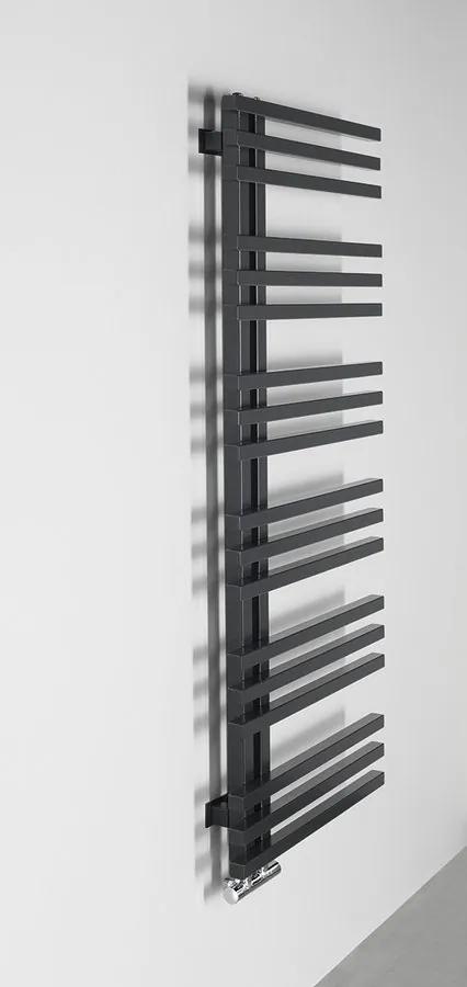 Sapho Sophina radiator mat zwart 60x121.5cm 642W