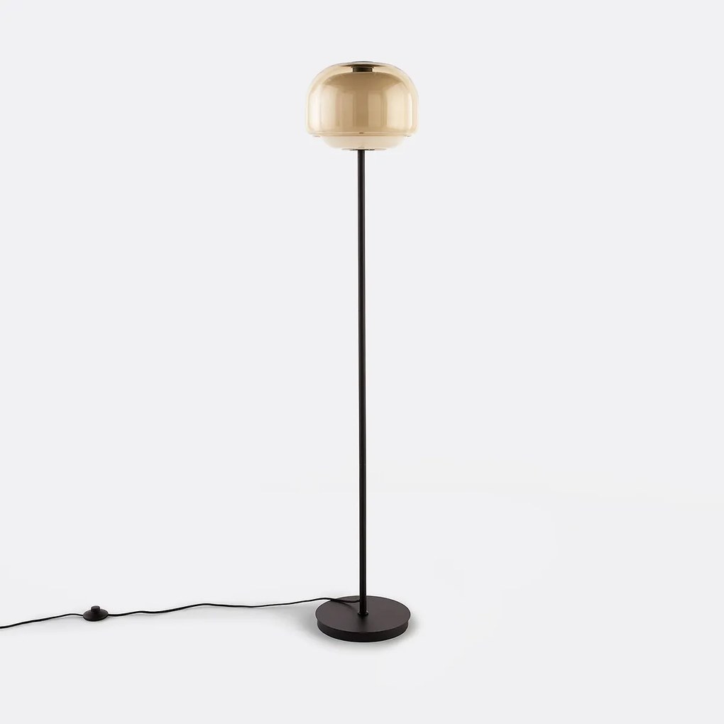 Vloerlamp van gekleurd glas, KINOKO