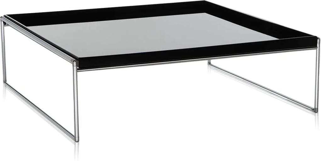 Kartell Trays salontafel zwart 80x80