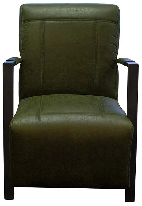 Fauteuil - Rosetta - leer Colorado groen 08