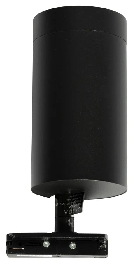 Moderne spot zwart voor railsysteem 1-fase 70mm - Iconic Jeana Luxe