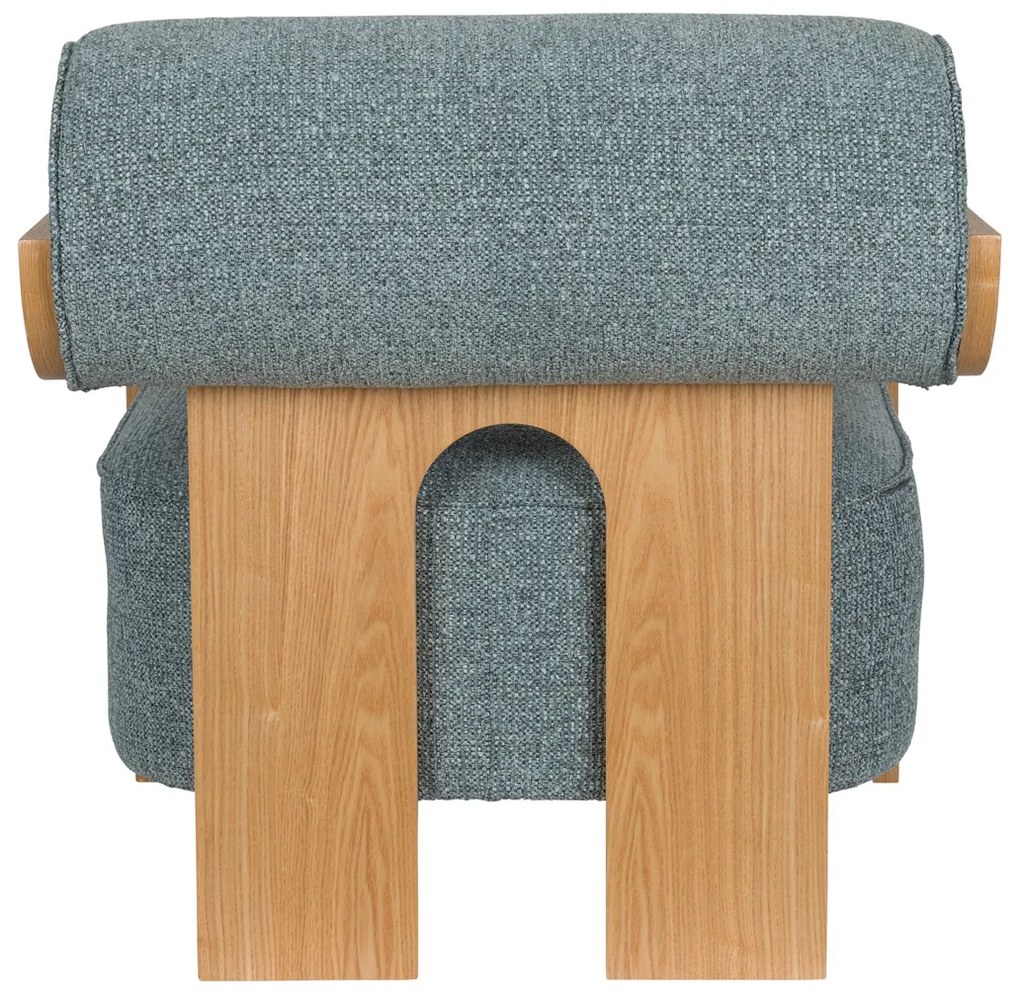 Zuiver Oolong Eiken Fauteuil Modern Design Blauw